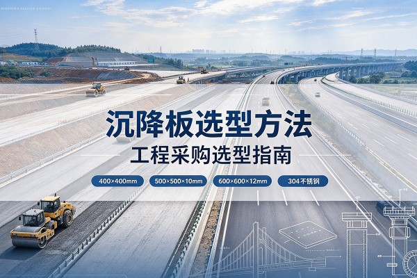 鄂伦春沉降板选择方法