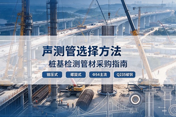 鄂伦春声测管选型标准
